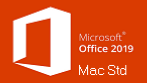 Office Mac Standard 2019 Charity/Not for Profit