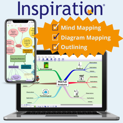 Inspiration Subscription Site License: Colleges, Universities, Government, Business, Not for Profit