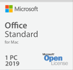Office for Mac Std 2019 Academic (not available for individual staff & students)