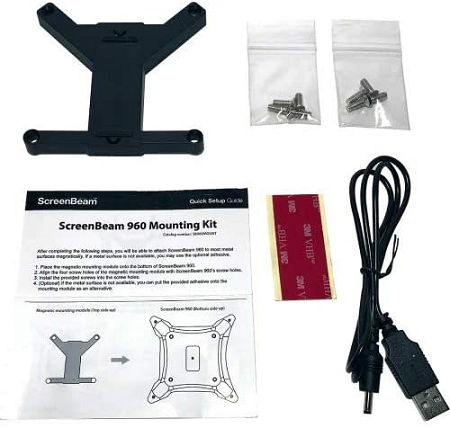ScreenBeam Mounting Kit & USB Power Adapter Bundle