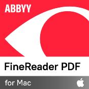 ABBYY FineReader PDF for Mac Single User License Edu/Char/NfP/Gov 1yr