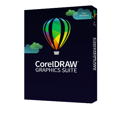 CorelDRAW Graphics Suite Perpetual Enterprise Education/Charity/Not for Profit License incl. 1 Yr CorelSure Maintenance Windows/Mac